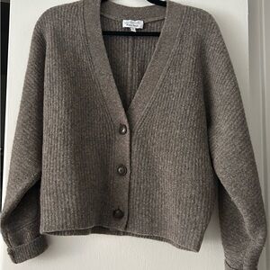 & Other Stories Gray Cardigan Sweater